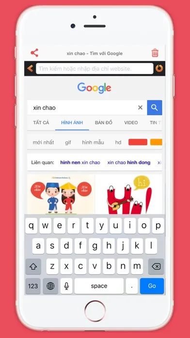 Lốc Lốc - Trinh duyet web Tiếng Việt应用截图