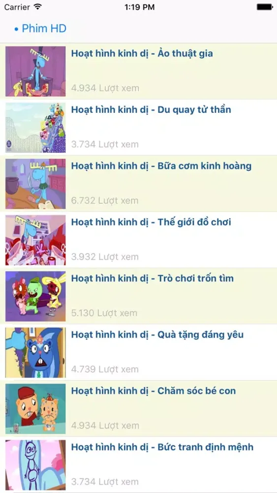 Phim Hoat Hinh Kinh Di Danh Cho Nguoi Lon Tuoi 12+ Screenshots