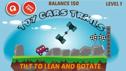 Tangkapan layar Toy Cars Trials