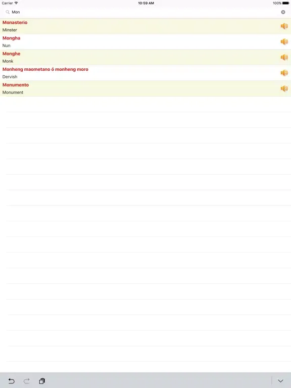 Zrzuty ekranu Tagalog to English Dictionary Offline New Free iPad 