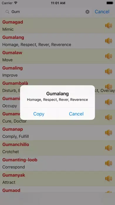 Zrzuty ekranu Tagalog to English Dictionary Offline New Free