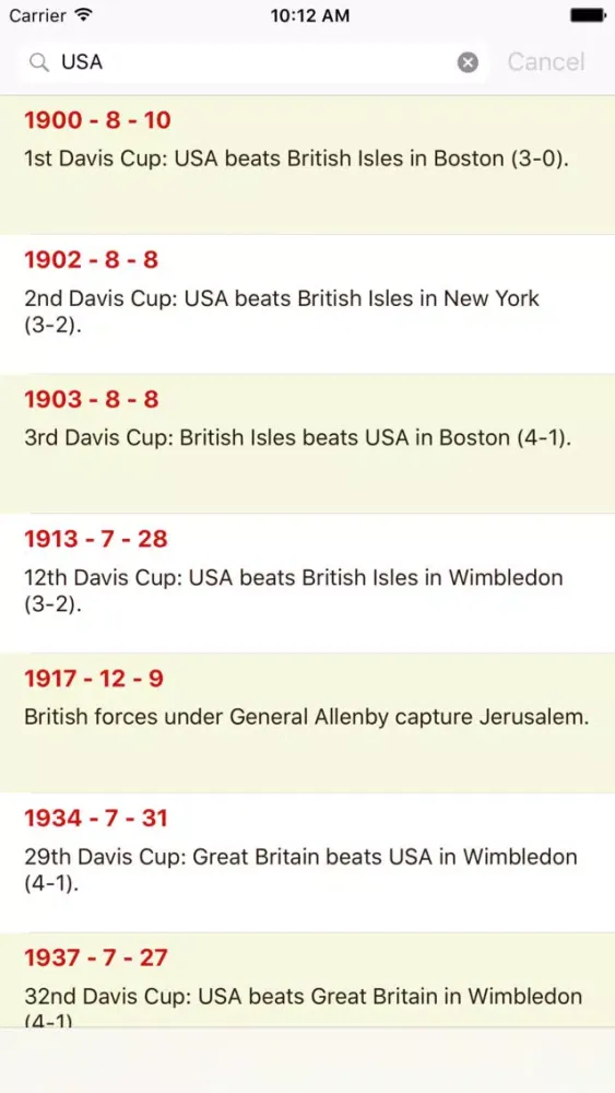 Zrzuty ekranu Timeline of United Kingdom history expert - UK