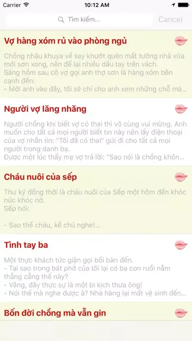 Tangkapan layar Truyen Nguoi Lon - Truyện Người Lớn Cười 18+