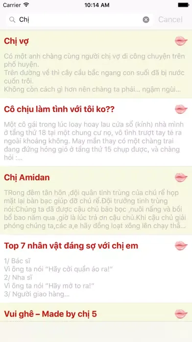 Tangkapan layar Truyen Nguoi Lon - Truyện Người Lớn Cười 18+