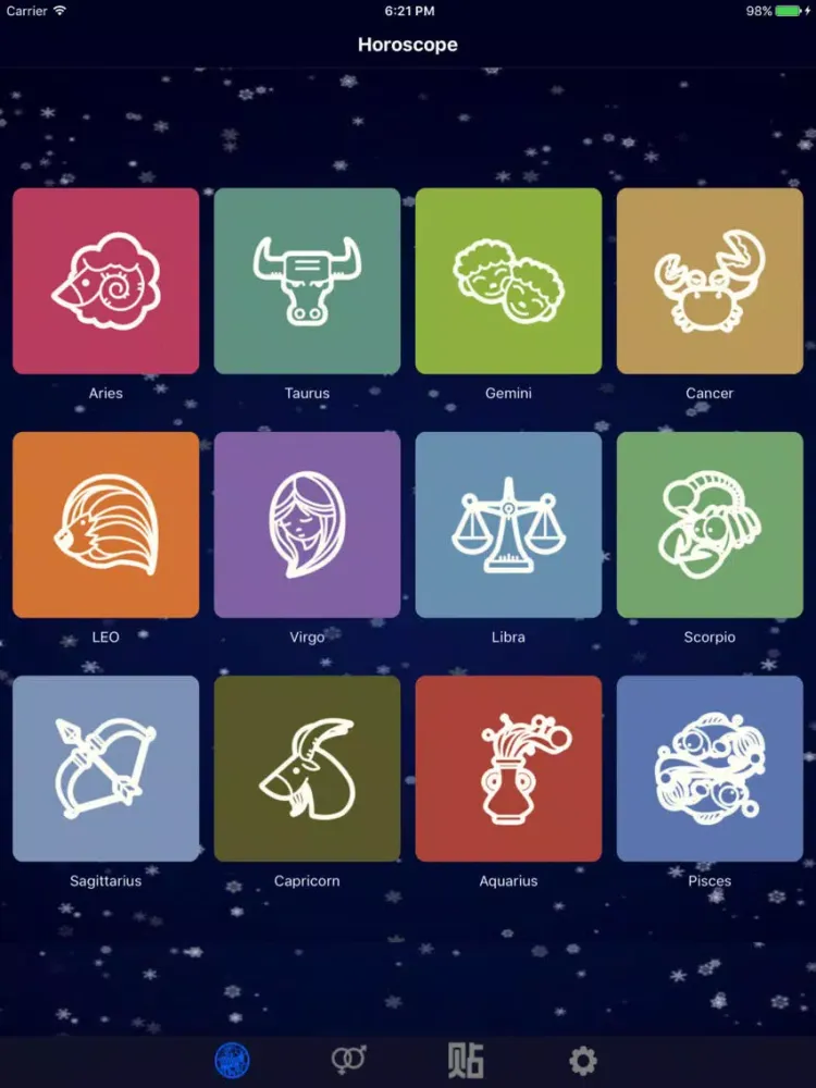 daily horoscope 2018 iPad  Screenshots