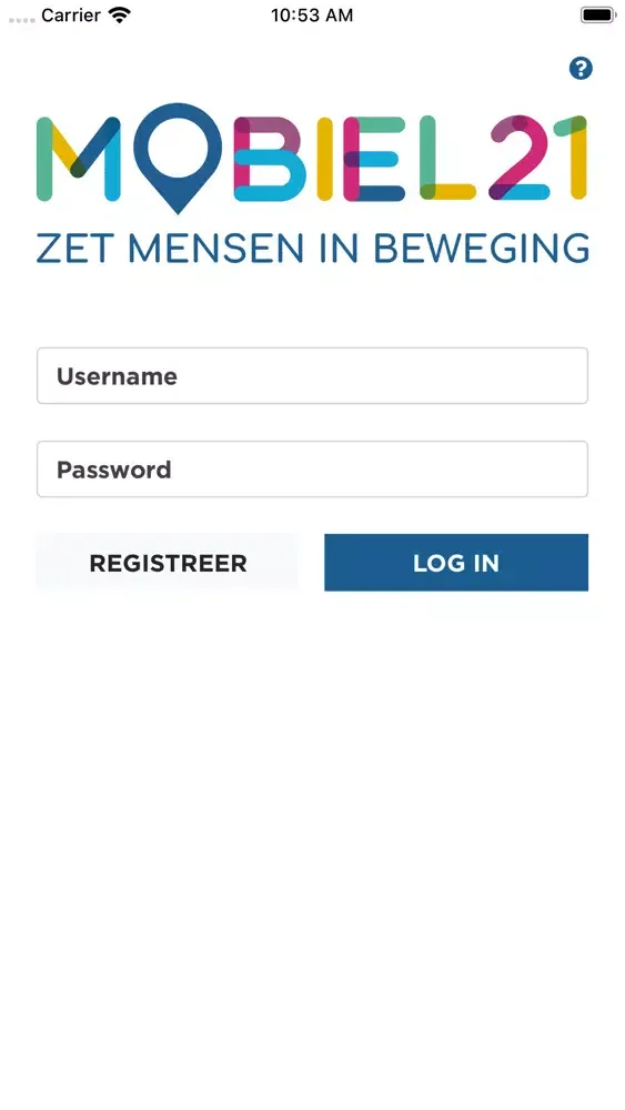 Ảnh chụp màn hình của M21-APP