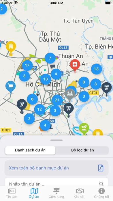 Investment Project in HCMC स्क्रीनशॉट