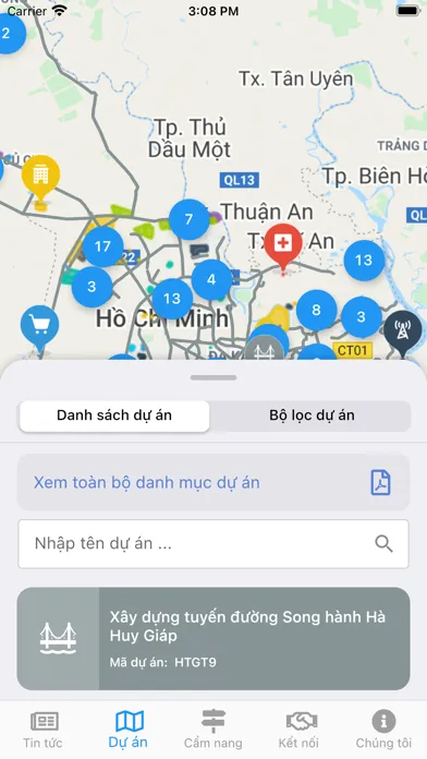 Investment Project in HCMC स्क्रीनशॉट