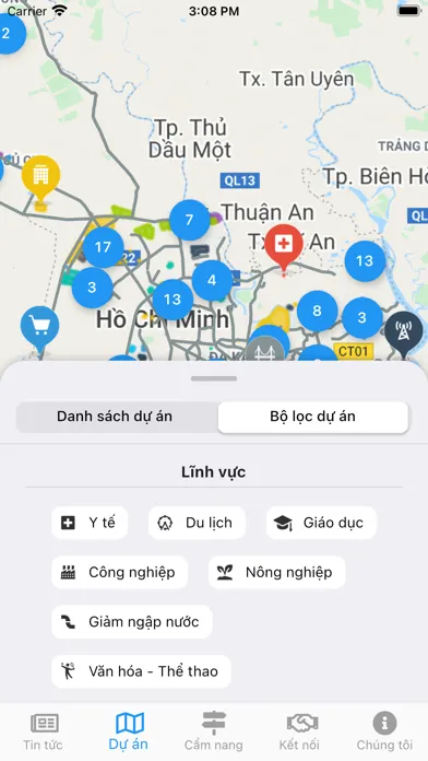 Investment Project in HCMC स्क्रीनशॉट