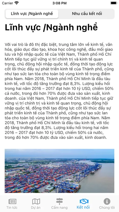 Investment Project in HCMC स्क्रीनशॉट