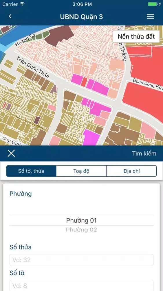 Thông tin quy hoạch Quận 3 স্ক্রিনশট