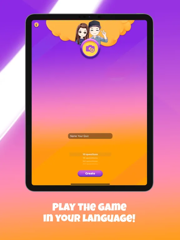 Friends Quiz & Friendship Test iPad  스크린샷