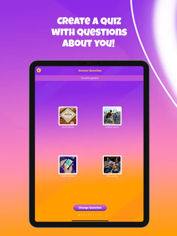 Friends Quiz & Friendship Test iPad  스크린샷
