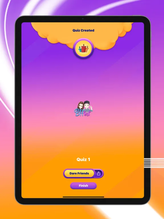 Friends Quiz & Friendship Test iPad  스크린샷