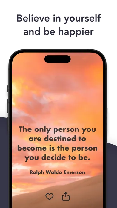 QuoteUp - Daily Motivation スクリーンショット