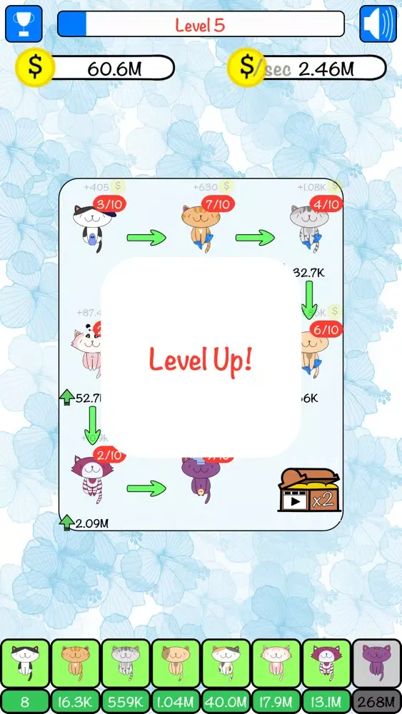 Combo Cats: Upgrade & Combine Screenshots
