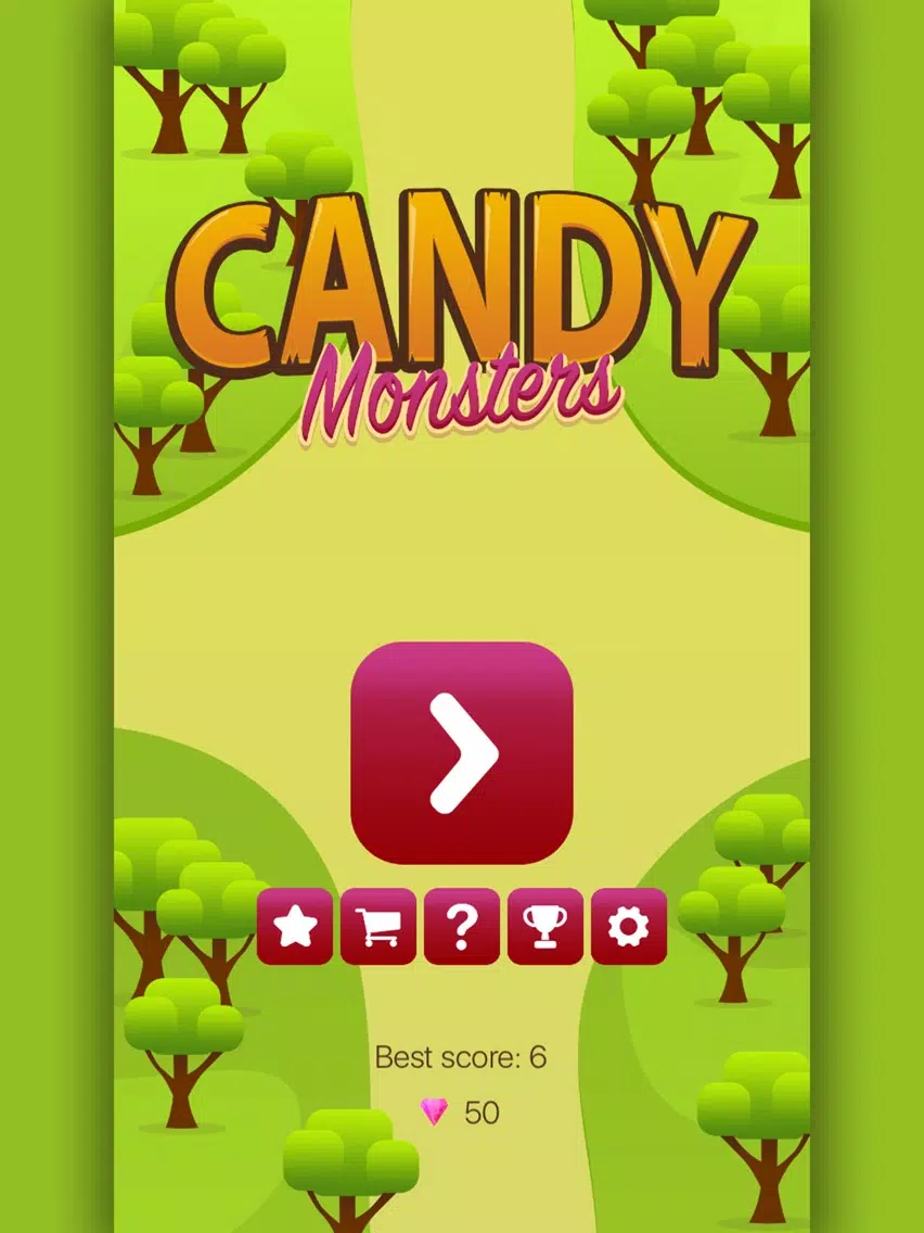 Candy Monsters - In The Forest iPad  سکرین شاٹس