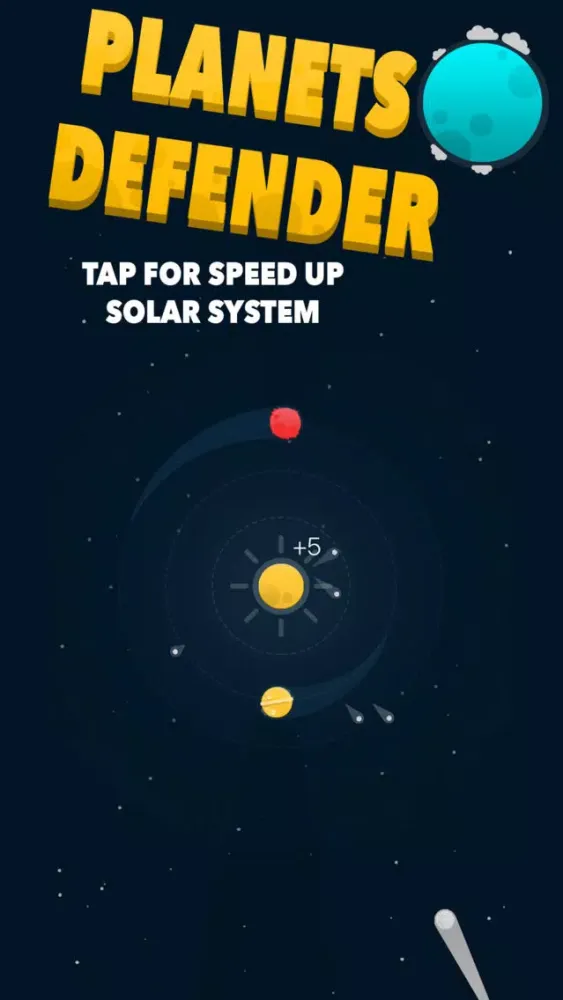 Planets Defender - Save solar system سکرین شاٹس