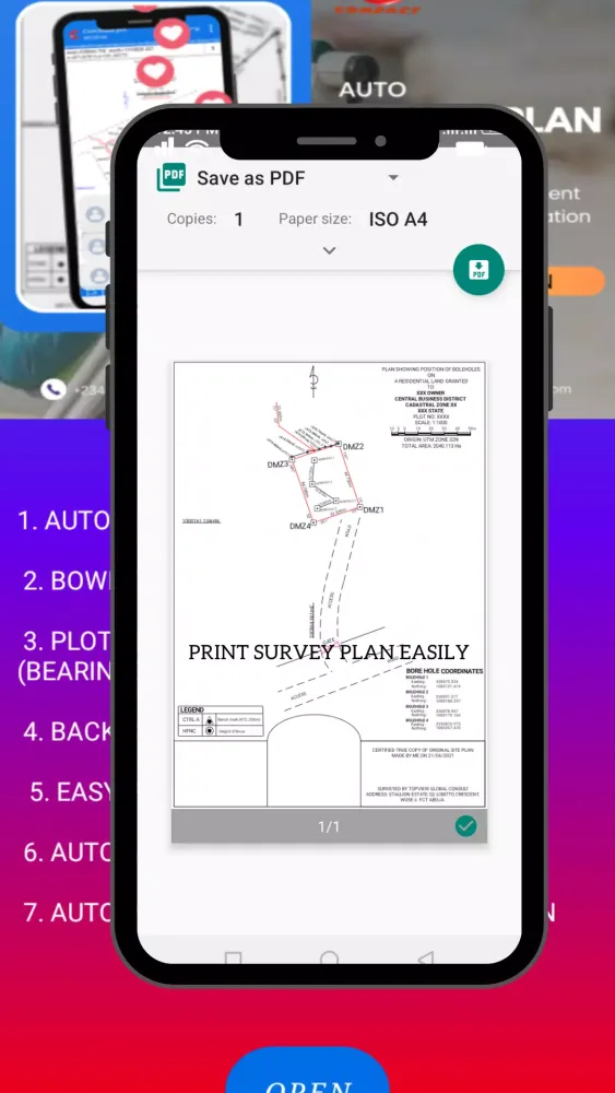 Coordinate Plot Screenshots