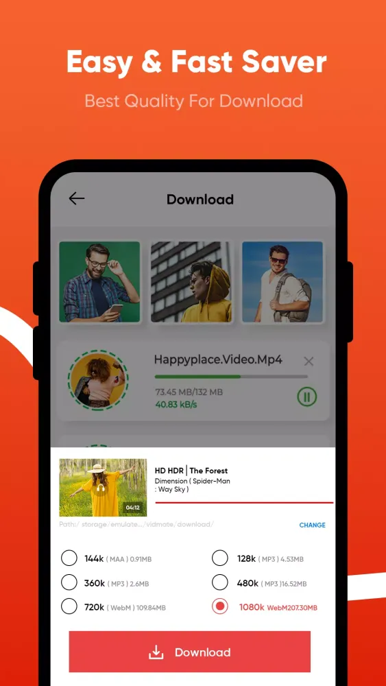 تصاویر Video Downloader : R Download