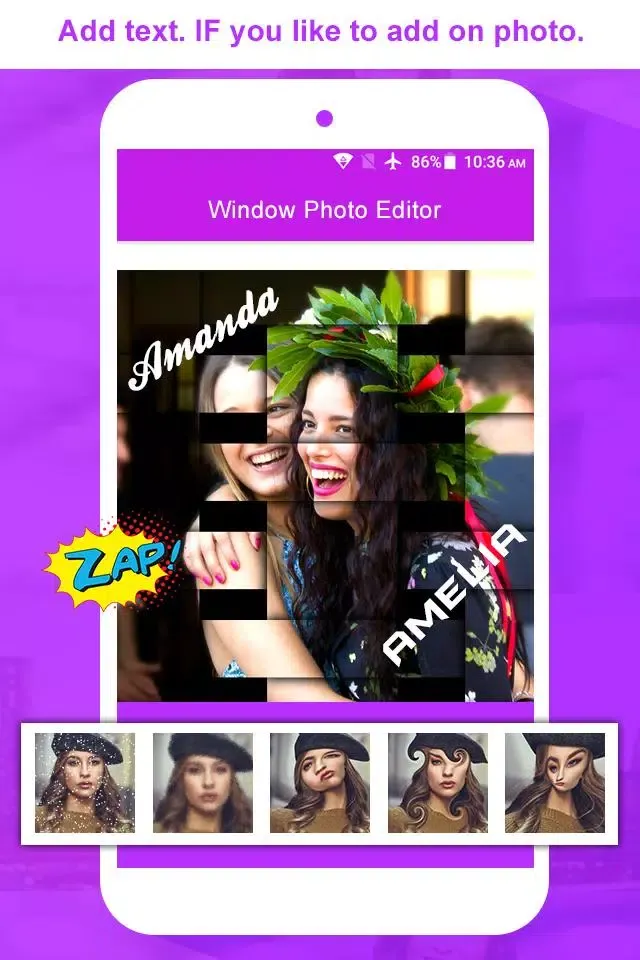 Captures d'écran de Window Photo Editor