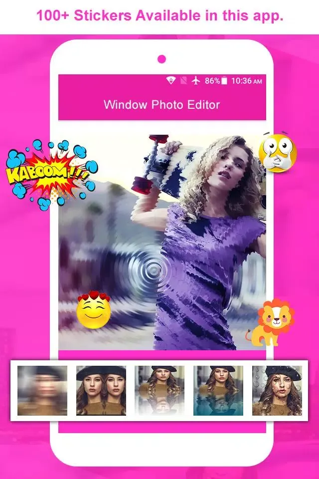 Captures d'écran de Window Photo Editor