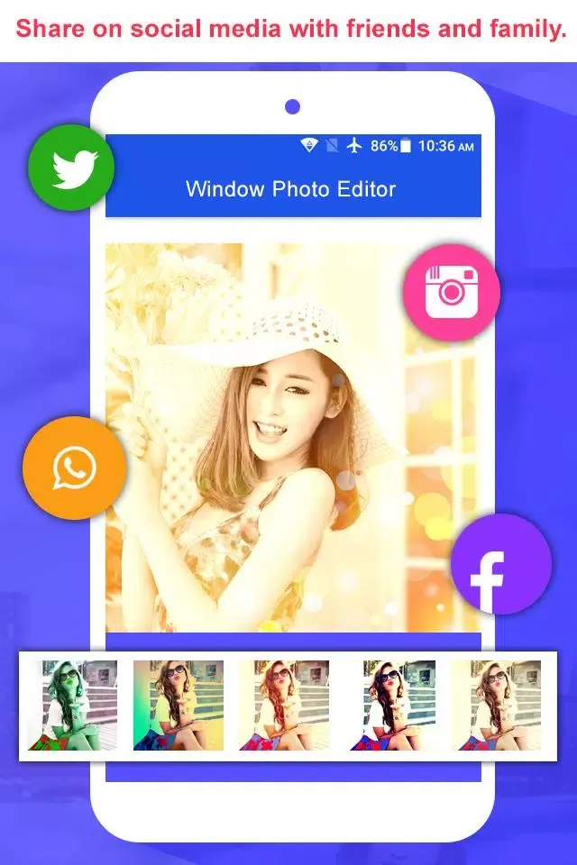 Captures d'écran de Window Photo Editor