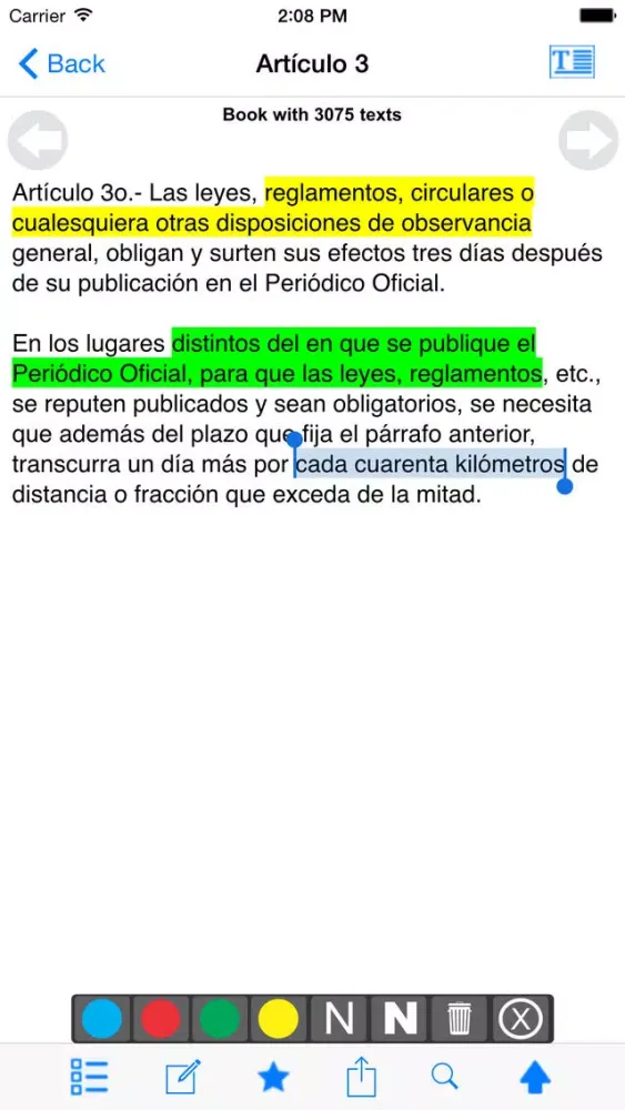 Legislación Mexicana স্ক্রিনশট