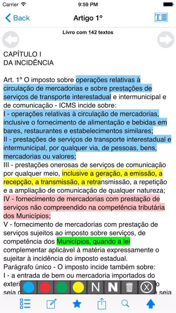 Captures d'écran de Vade Mecum Pernambuco