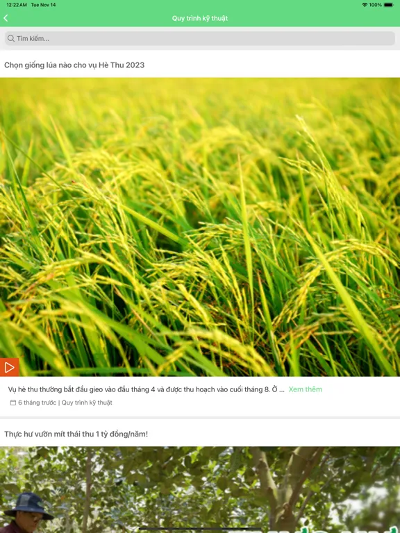Screenshot di 2Nông iPad 