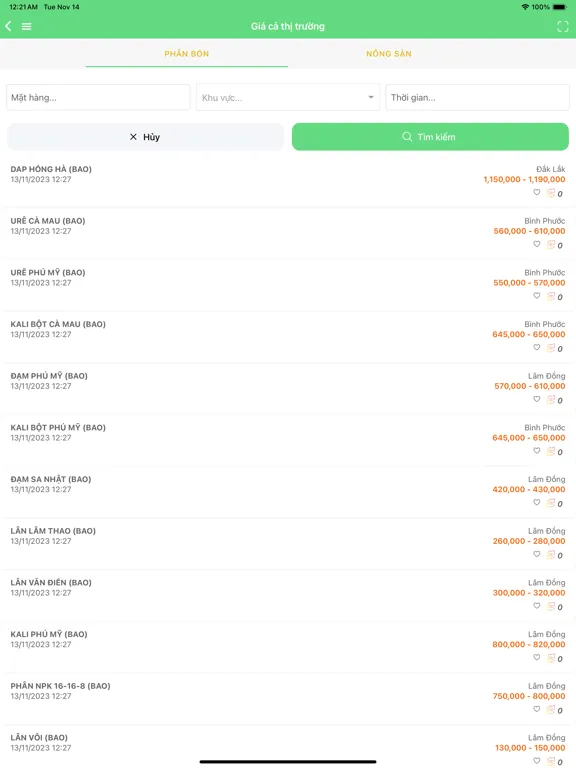 Screenshot di 2Nông iPad 