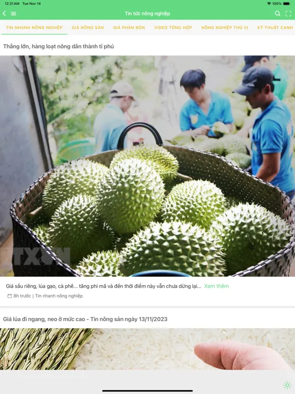 Screenshot di 2Nông iPad 