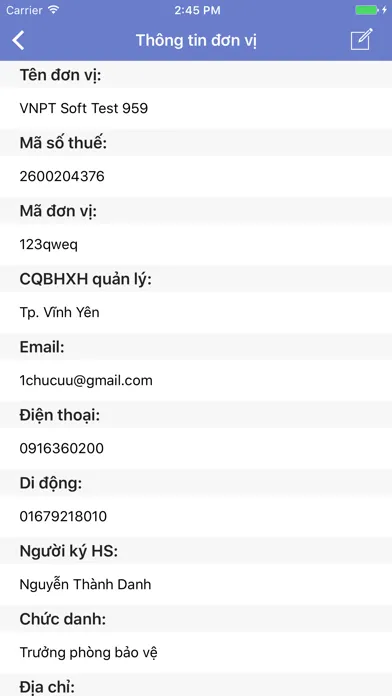 VNPT BHXH 스크린샷