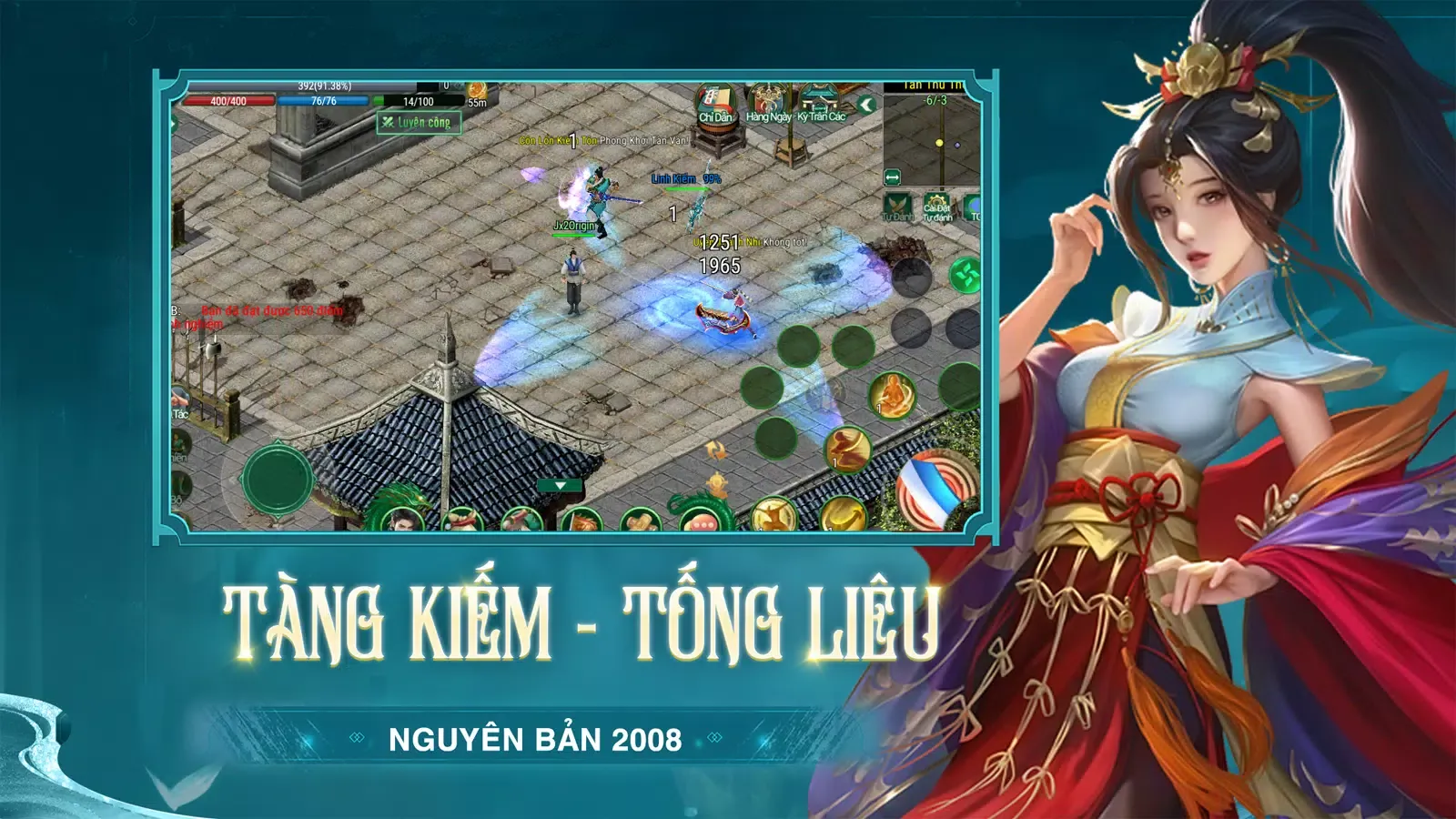 Tangkapan layar JX2 Origin