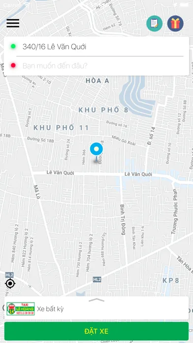 Captures d'écran de Taxi Lê Hoàng