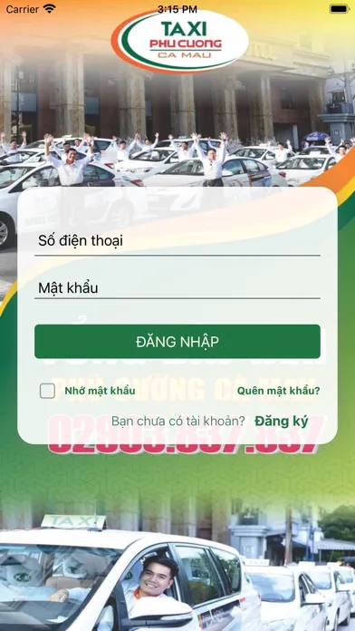 Taxi Phú Cường Cà Mau স্ক্রিনশট