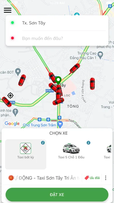 Taxi Sơn Tây スクリーンショット