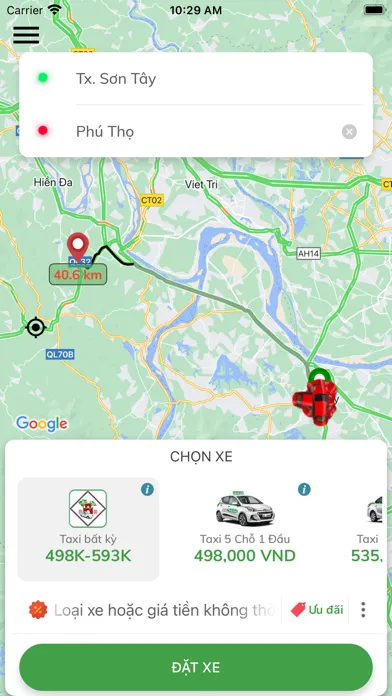 Taxi Sơn Tây スクリーンショット