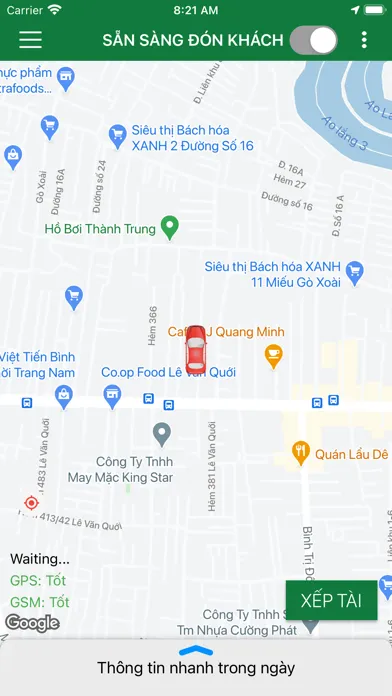 Tangkapan layar TAXI TÂN AN DRIVER
