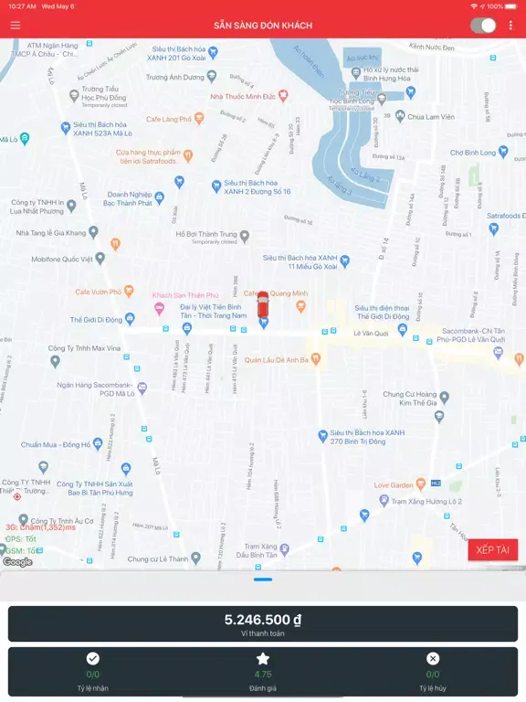 THÀNH TRUNG DRIVER iPad  Screenshots