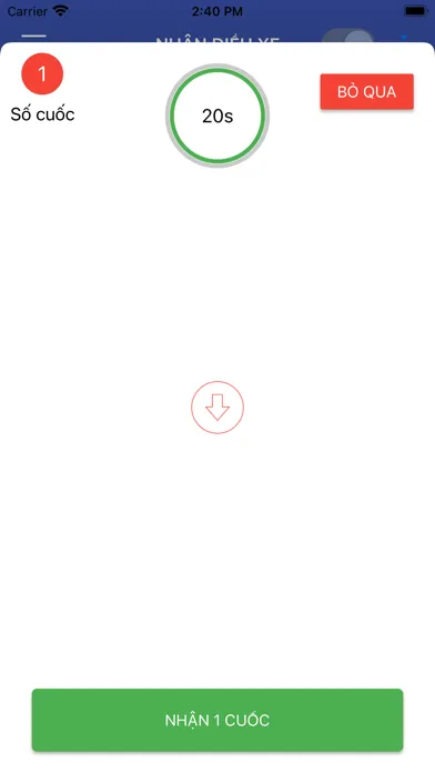 Taxi Điện Lavi Driver应用截图