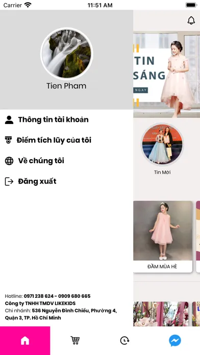 Tangkapan skrin LIKEKIDS