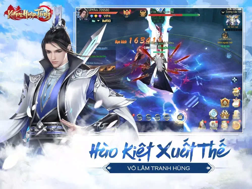 Kiếm Hiệp Tình 3D iPad  سکرین شاٹس