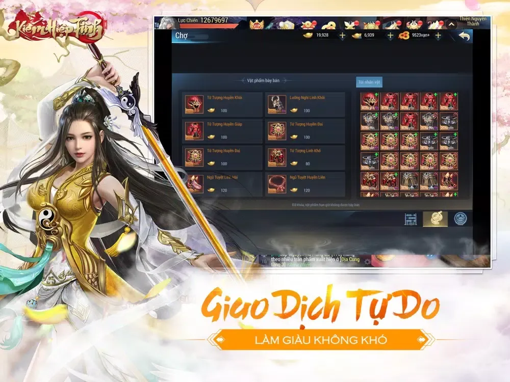 Kiếm Hiệp Tình 3D iPad  سکرین شاٹس