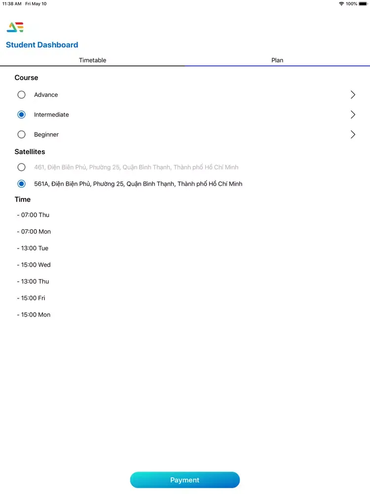 Tangkapan skrin ASAT- Amazing Education System iPad 