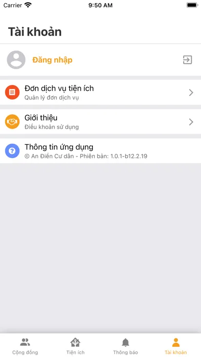 Capturas de tela do An Điền Cư dân