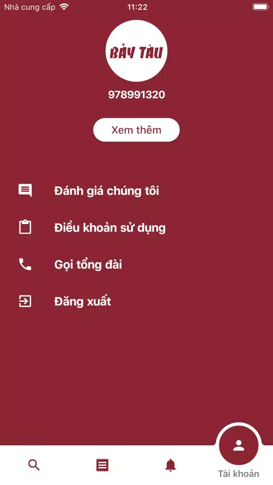 Nhà Xe Bảy Tàu应用截图