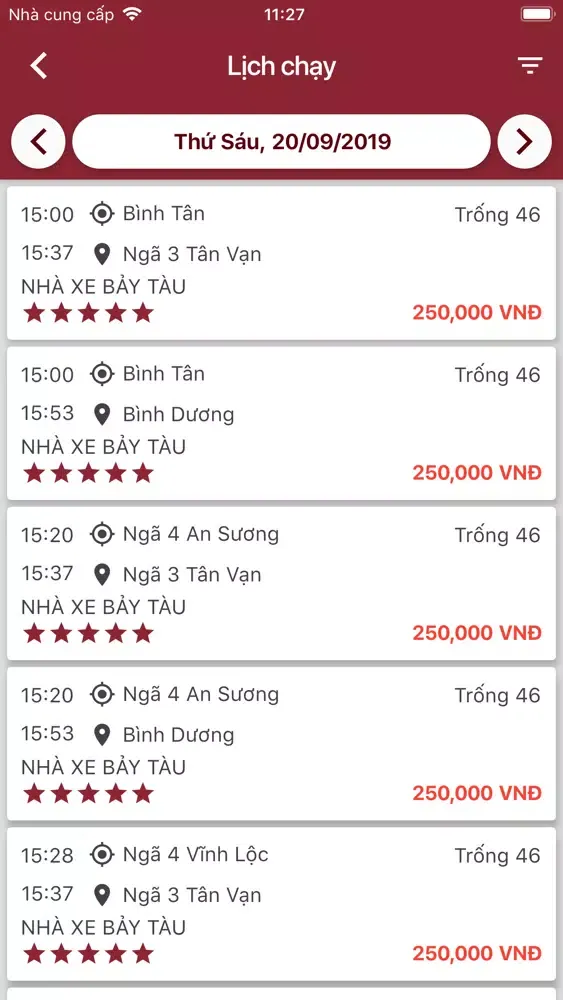 Nhà Xe Bảy Tàu应用截图