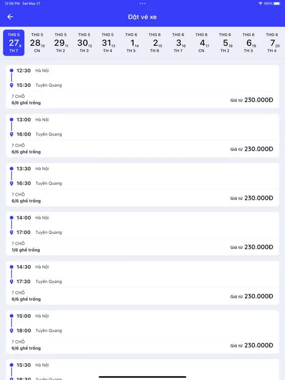 Ảnh chụp màn hình của XEG9 iPad 