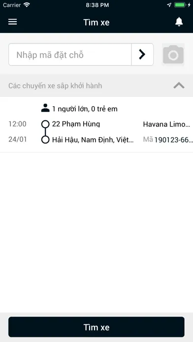 Tangkapan layar Havana Limousine